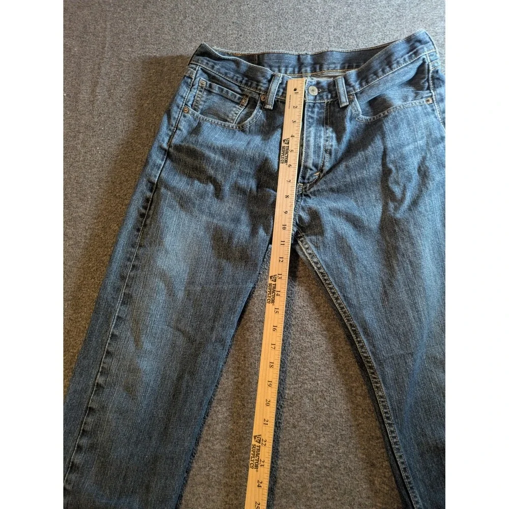 Levi's Jeans Mens 505 Relaxed Fit  33x32 Blue Straight Leg‎ Denim 100% Cotton